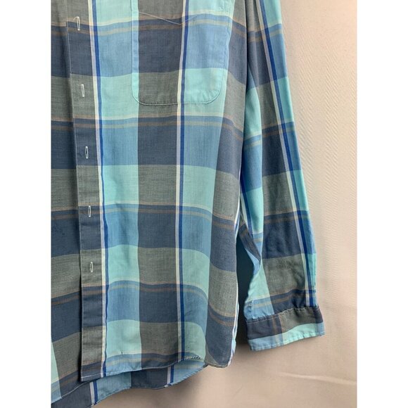 Levis Colorgraphs Mens XL Plaid Button-Up Shirt - Picture 4 of 5